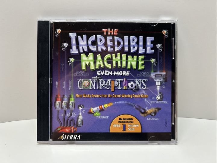 The Incredible Machine: Even More Contraptions Sierra PC Game CD-ROM Complete