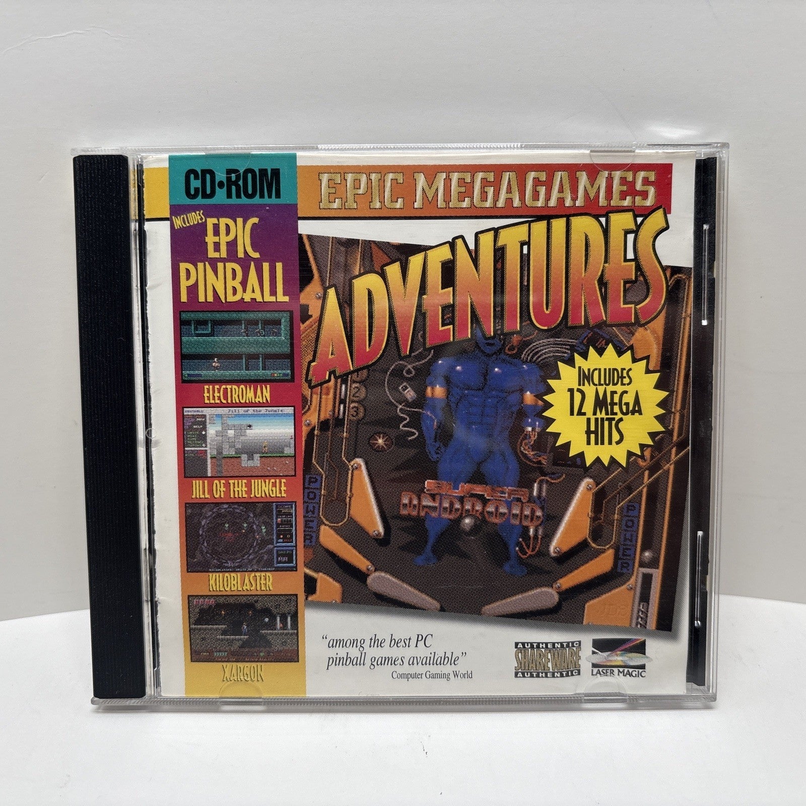 Epic Megagames Adventures Bundle Jill of the Jungle KiloBlaster Xargon CD-ROM PC