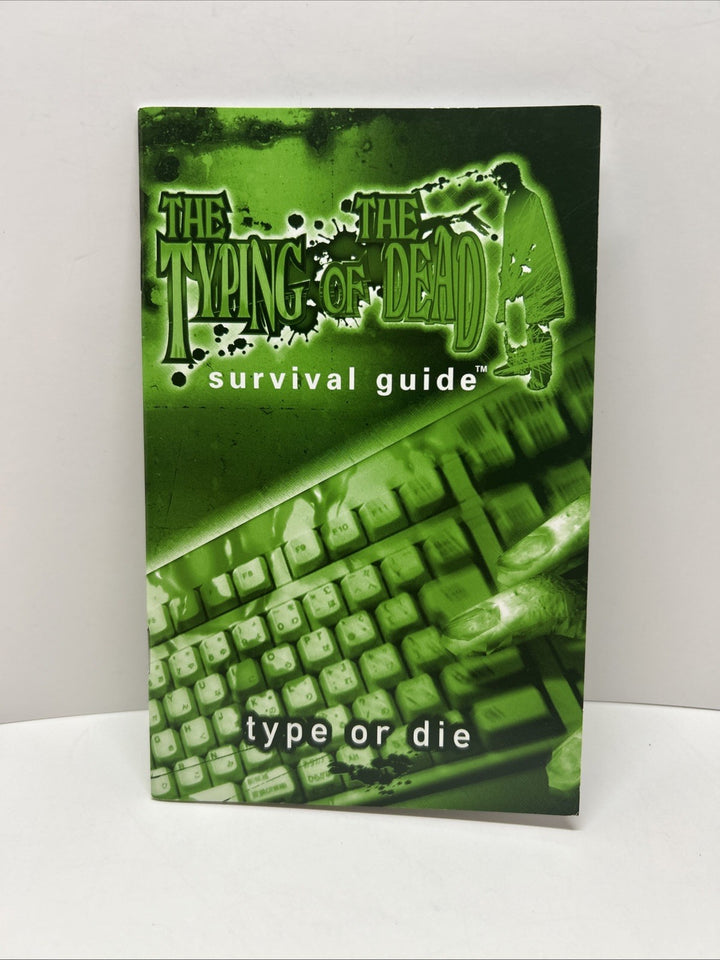 The Typing of the Dead (PC, 2000) - Survival Guide Only (manual)