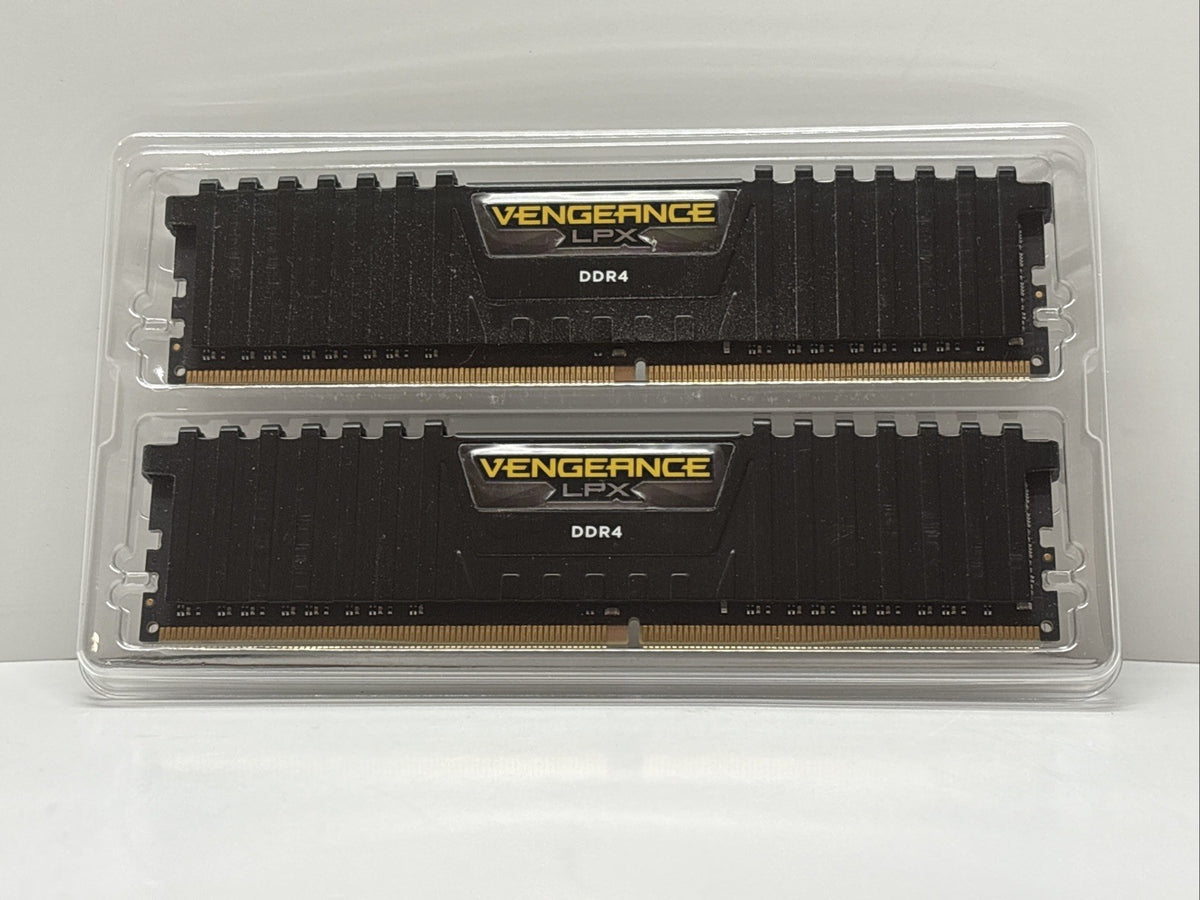 Corsair Vengeance LPX 16GB (2x8GB) DDR4 3200MHz CL16 CMK16GX4M2Z3200C16 Black