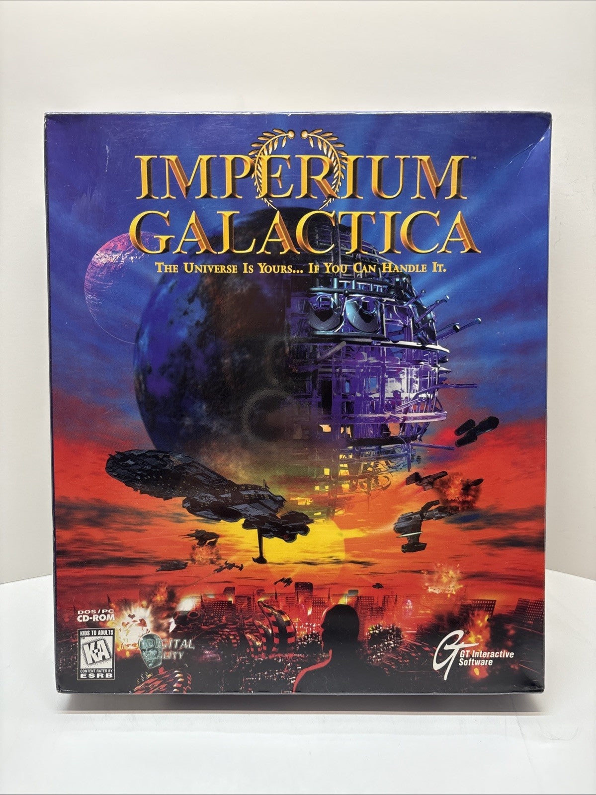 Imperium Galactica (1997) PC Big Box CD-ROM – SEALED – GT Interactive