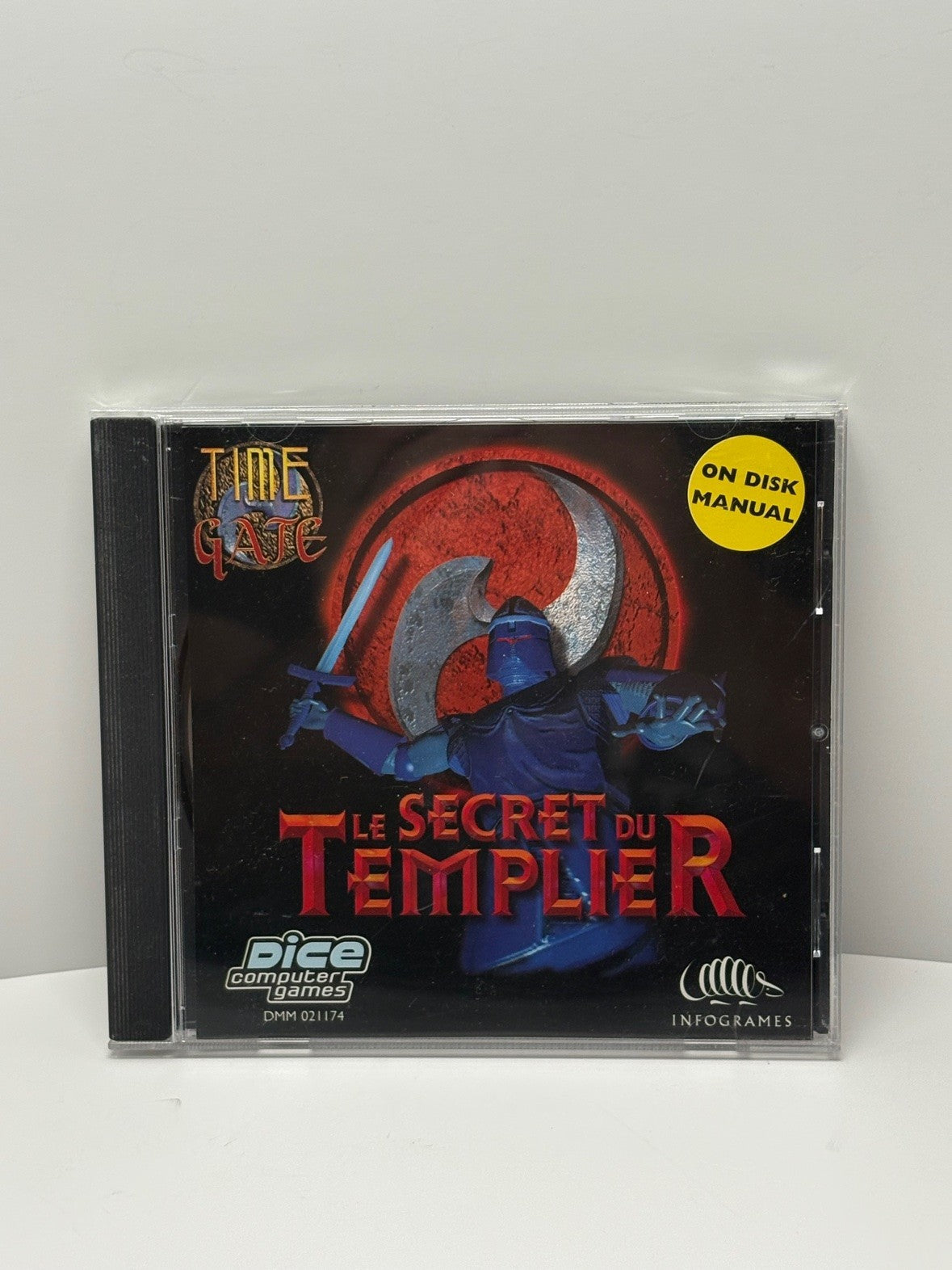 Time Gate Le Secret du Templier PC CD-ROM FR Jewel Case Infogrames 1995