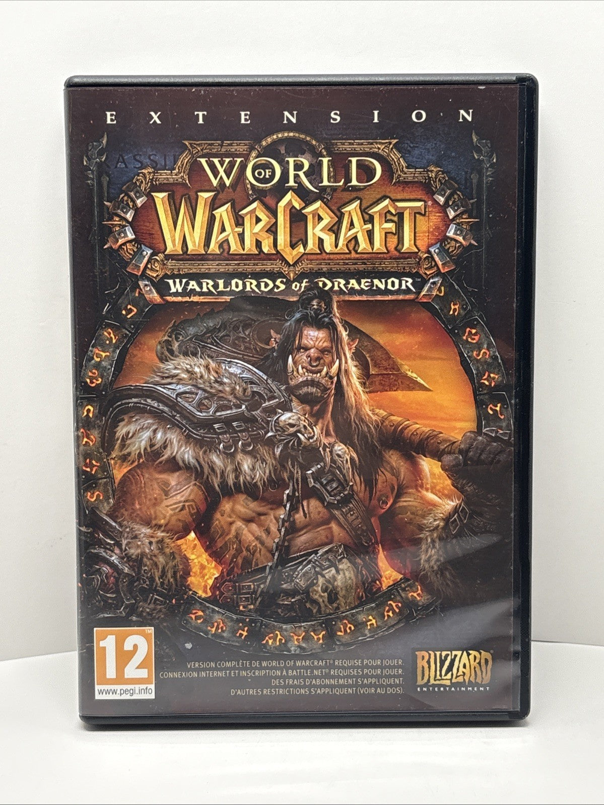 World Of Warcraft Expansion Warlords Draenor PC/Mac Blizzard French version WOW