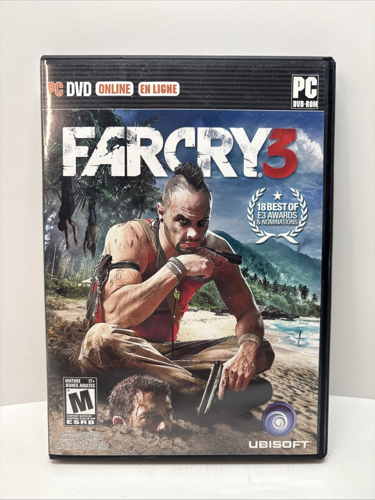 FarCry 3 (Ubisoft, DVD ROM, PC, 2012) Complete 2-Disc Set, Nice Discs