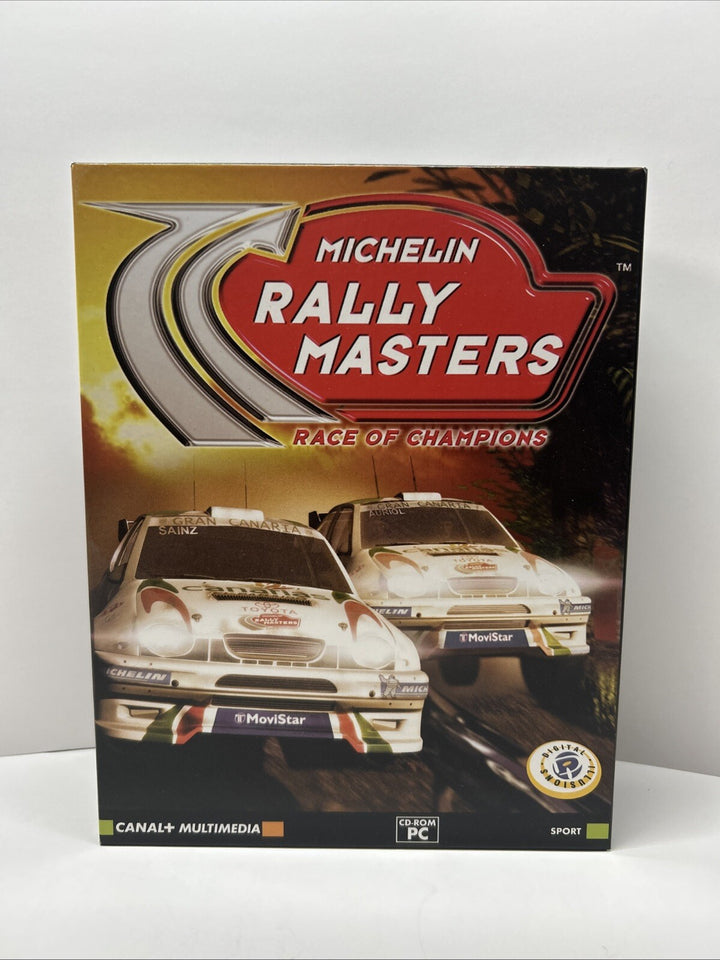 Michelin Rally Masters (Windows PC CD-ROM, Infogrames) Big Box - French Français