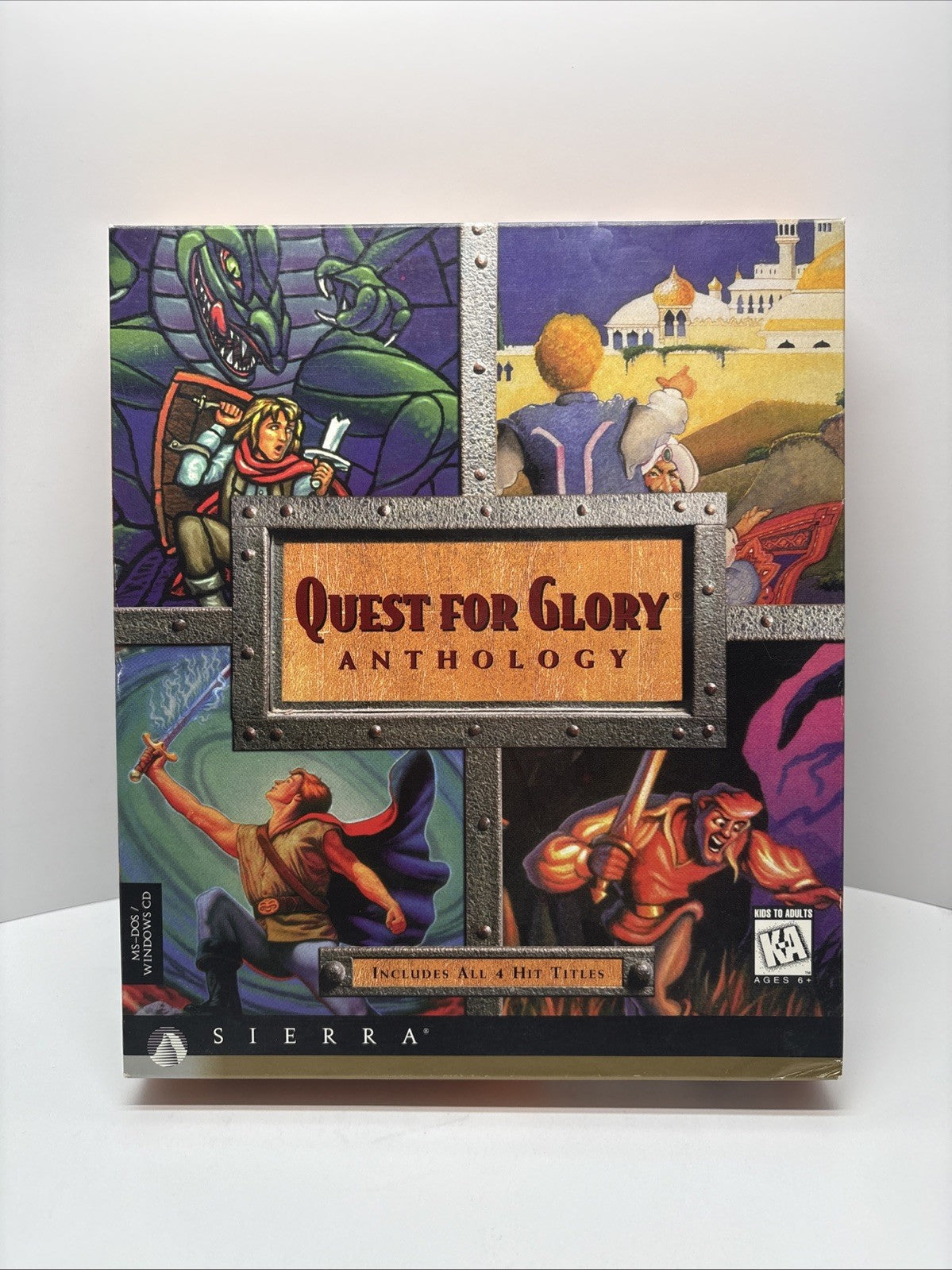 Quest for Glory Anthology - PC - Big Box - 1996 - Very Good