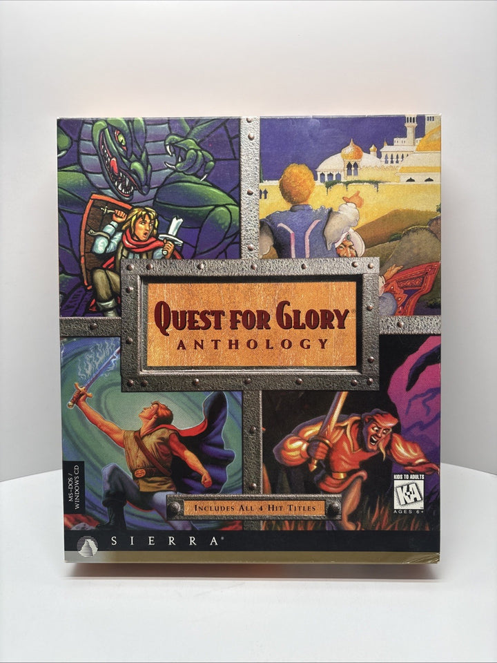 Quest for Glory Anthology - PC - Big Box - 1996 - Very Good