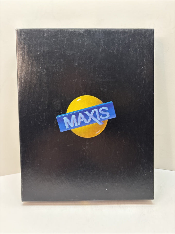 SimCity 1989 Maxis Broderbund IBM PC 5.25”Discs Video Game - No Slip Cover