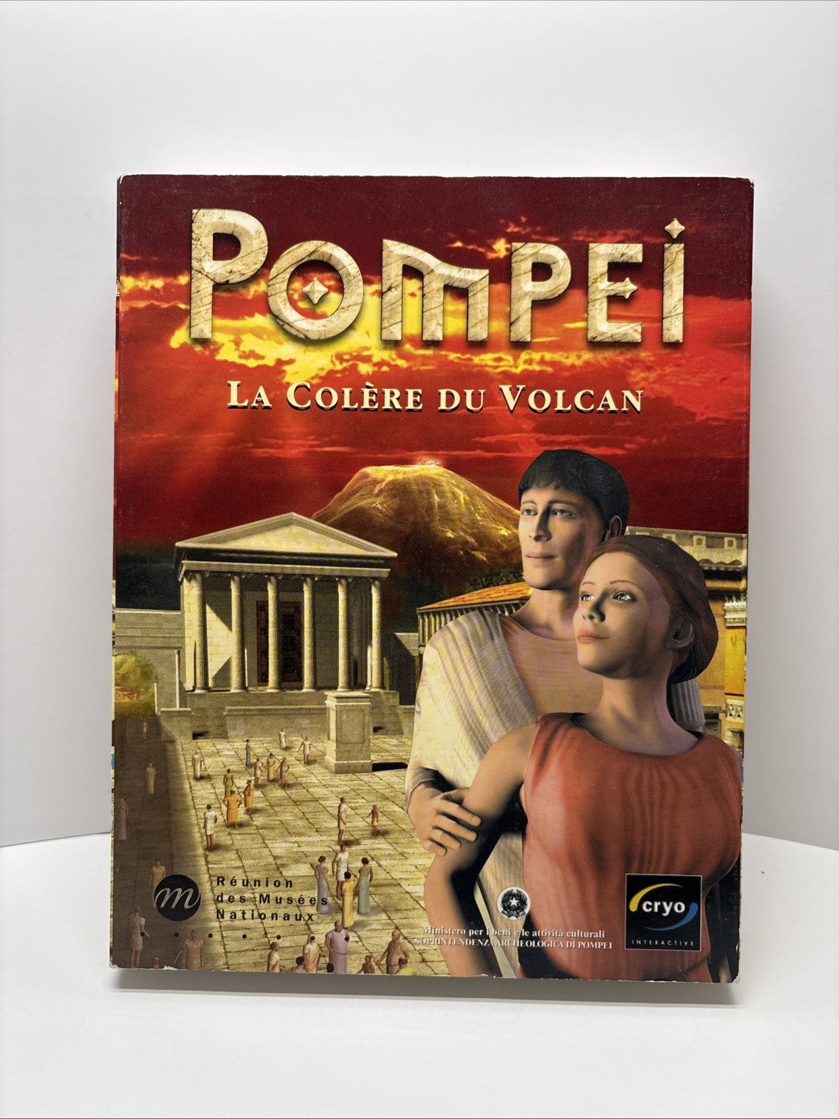 Pompei la Colère du Volcan - Cryo (2000) Big Box PC CD-ROM French Français
