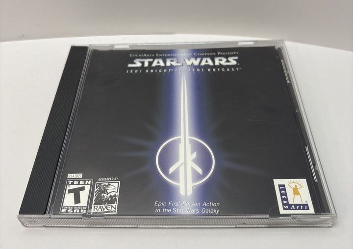 Star Wars JEDI KNIGHT II 2: Jedi Outcast 2009 PC Game Lucasarts Video Game