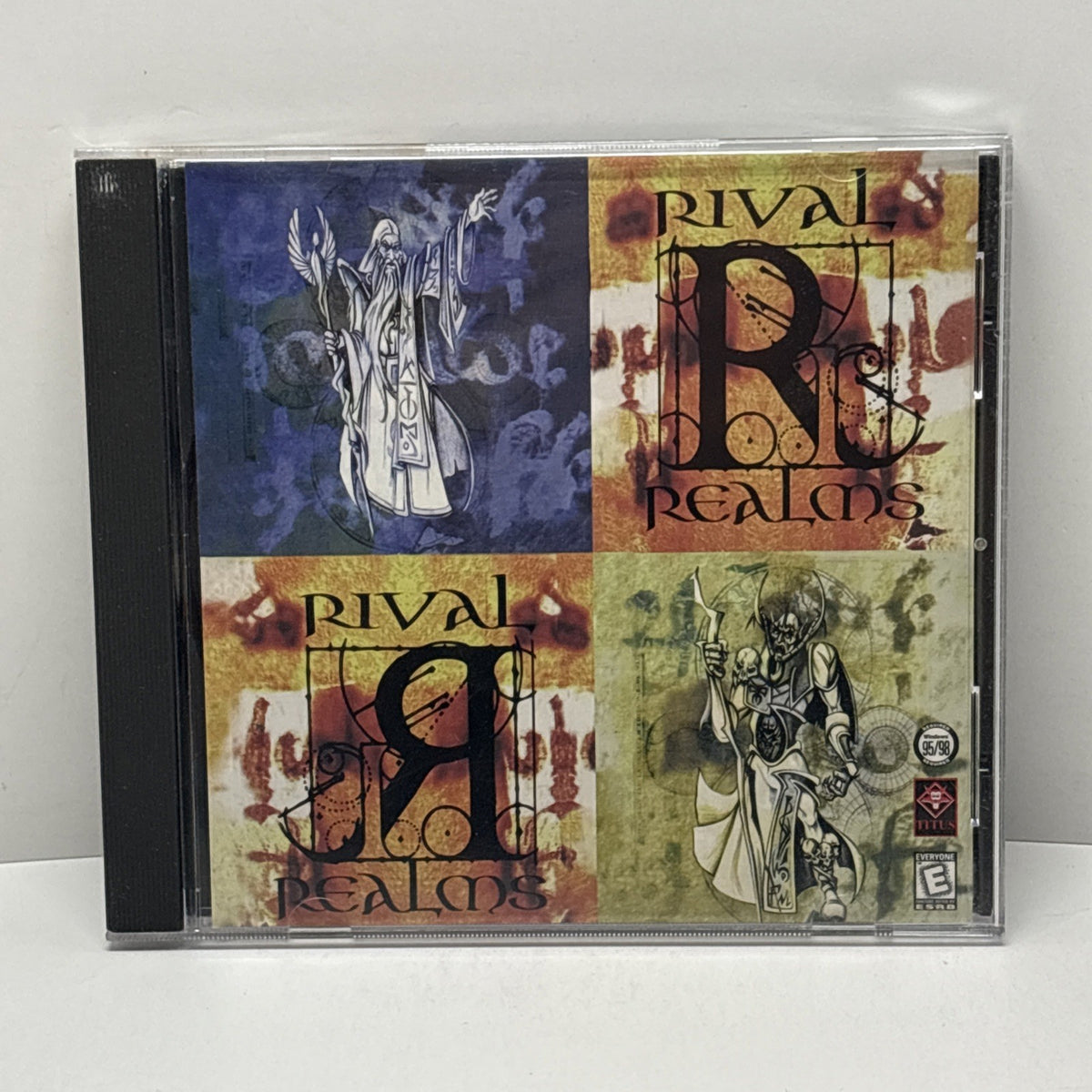 Rival Realms (PC, 1998) Jewel Case