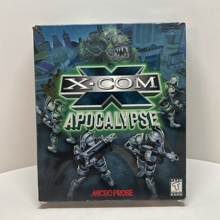 X-COM APOCALYPSE PC CD-ROM (1997) Big Box