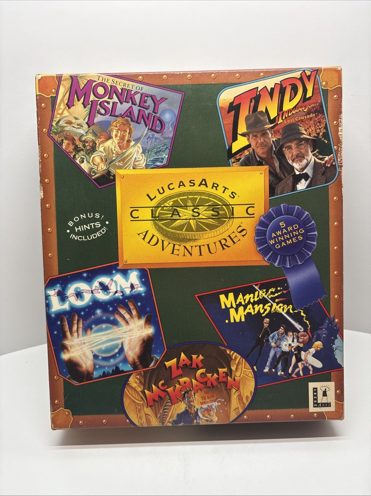 LucasArts Classic Adventures (PC, 3.5" Floppies, Lucasarts, 1992)