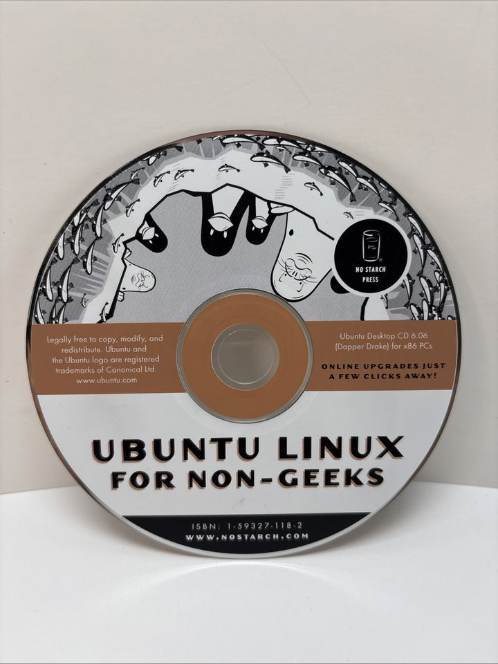 Ubuntu Linux for Non-Geeks - Discs Only - Ubuntu Desktop CD 6.06