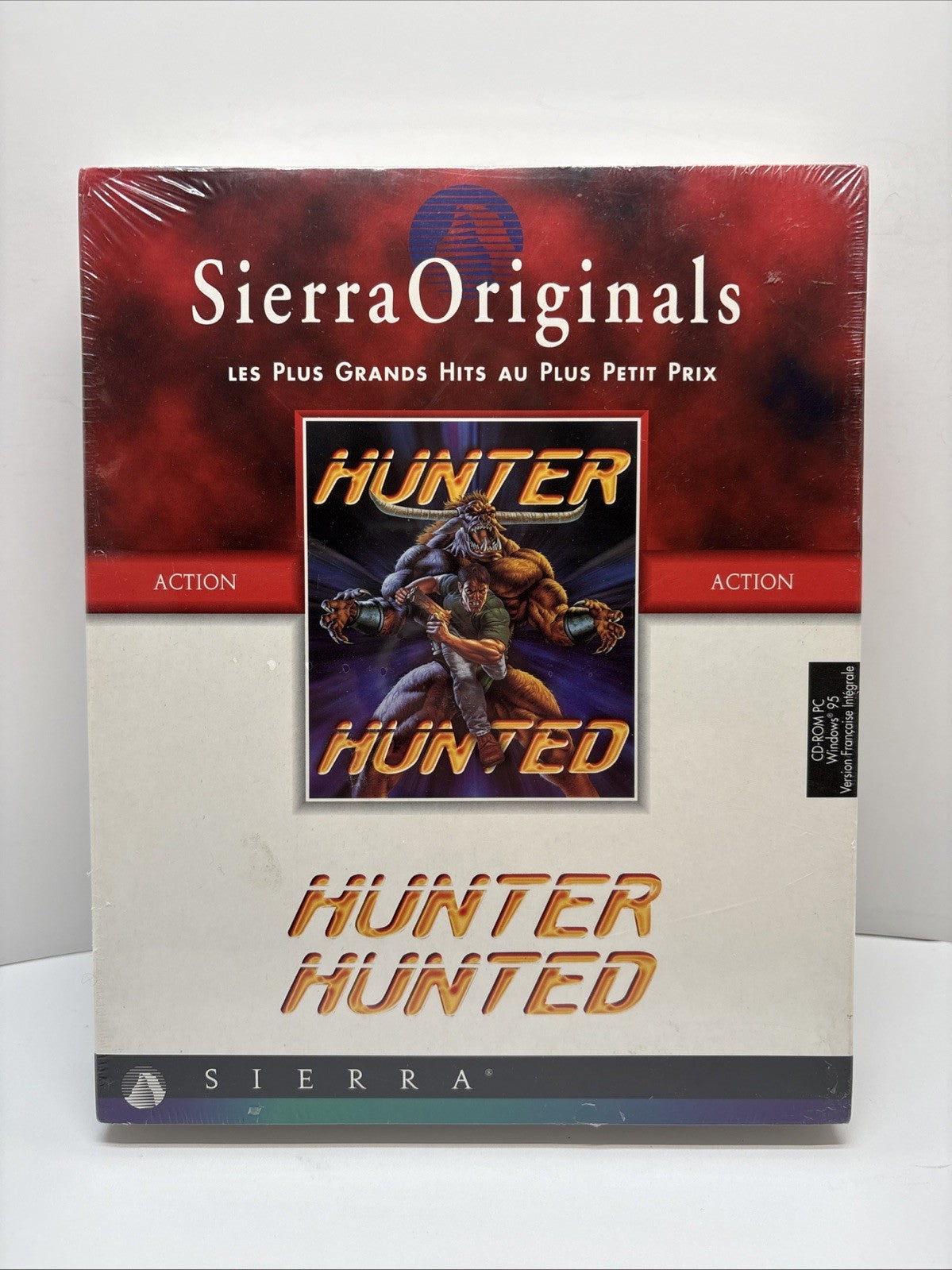 Hunter Hunted (1996) Sierra originals - Big Box PC CD-ROM - New Sealed - French