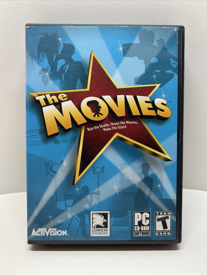 The Movies PC CD-ROM (2005) Game 3 Disc Set with Manual