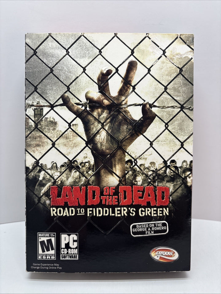 Land of the Dead: Road to Fiddler's Green (2005) - PC CD-ROM Complete In Box