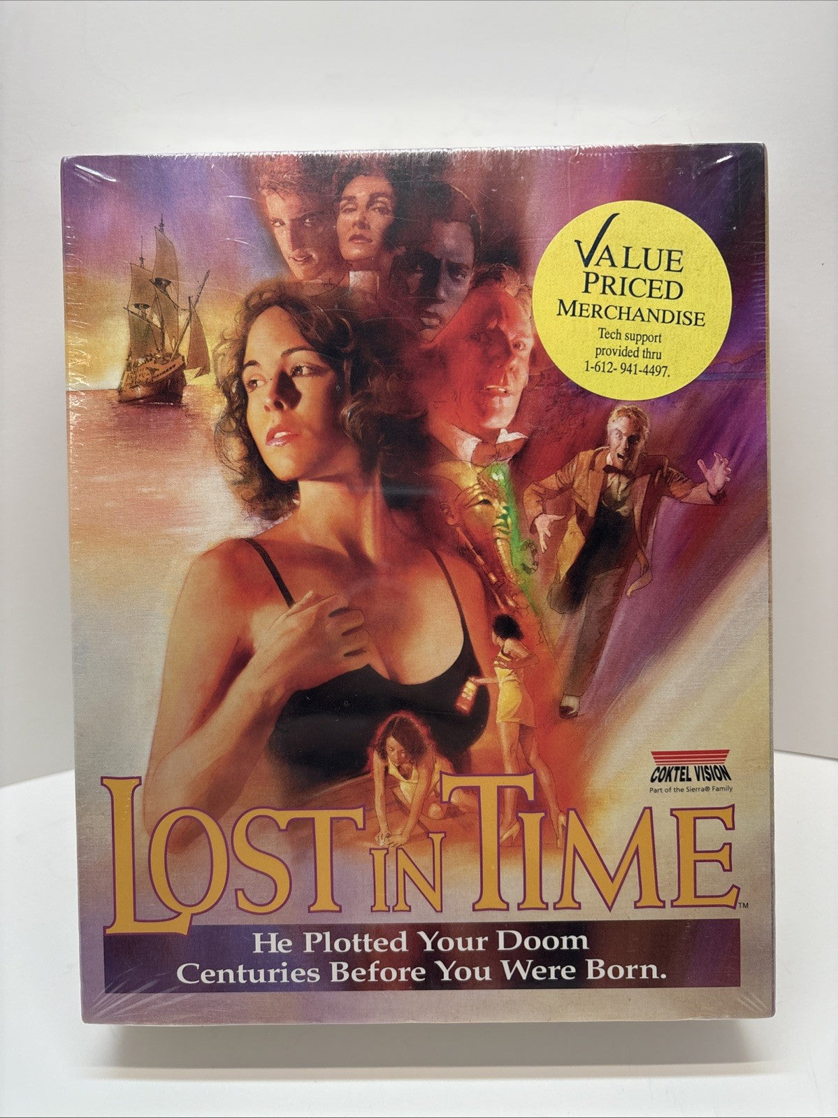 Lost in Time Boxed Game ~ MS-DOS CD-ROM VTG Sierra Coktel Vision ~ Sealed NIB