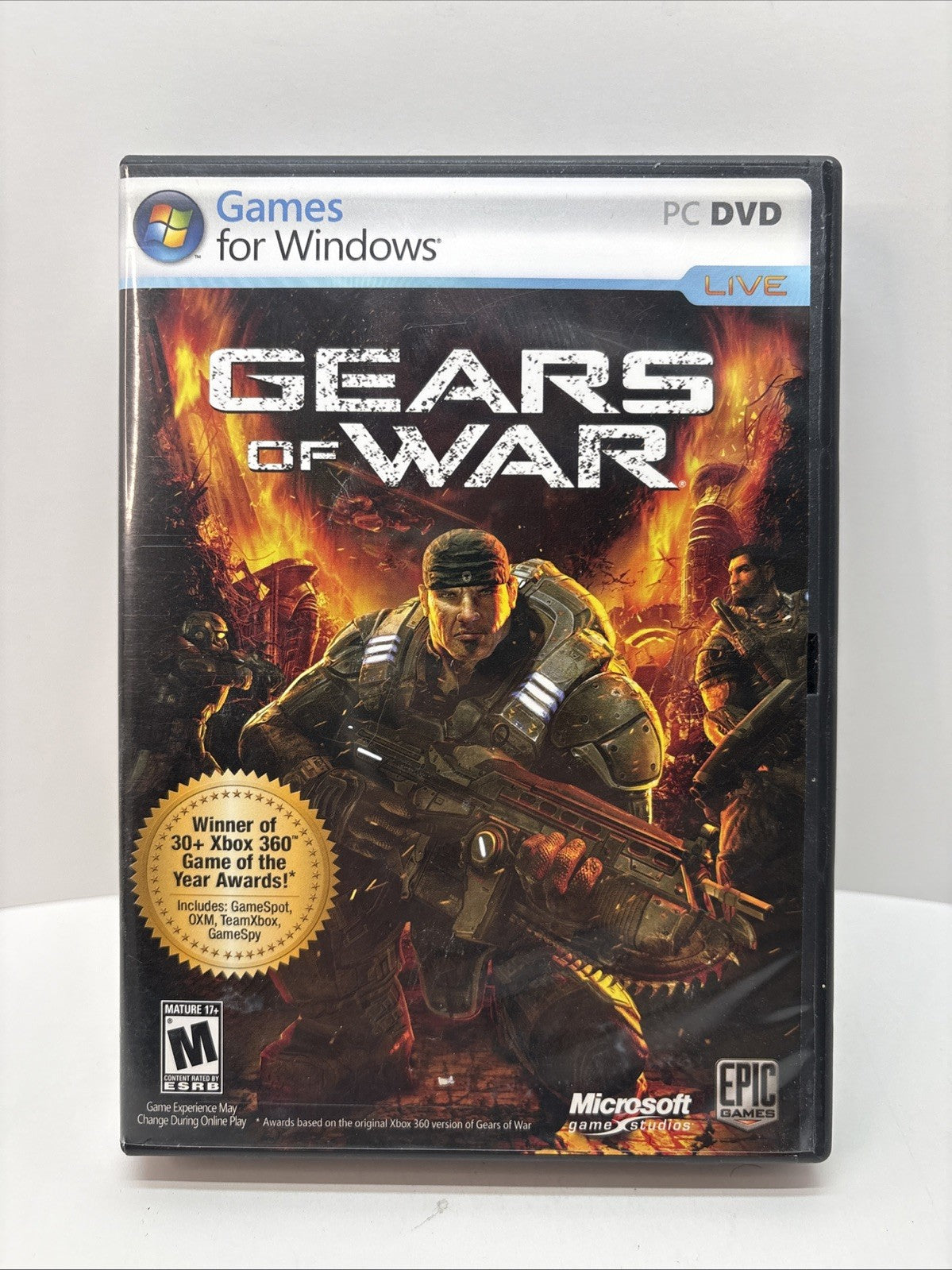 Gears of War (PC, 2007) Complete in box