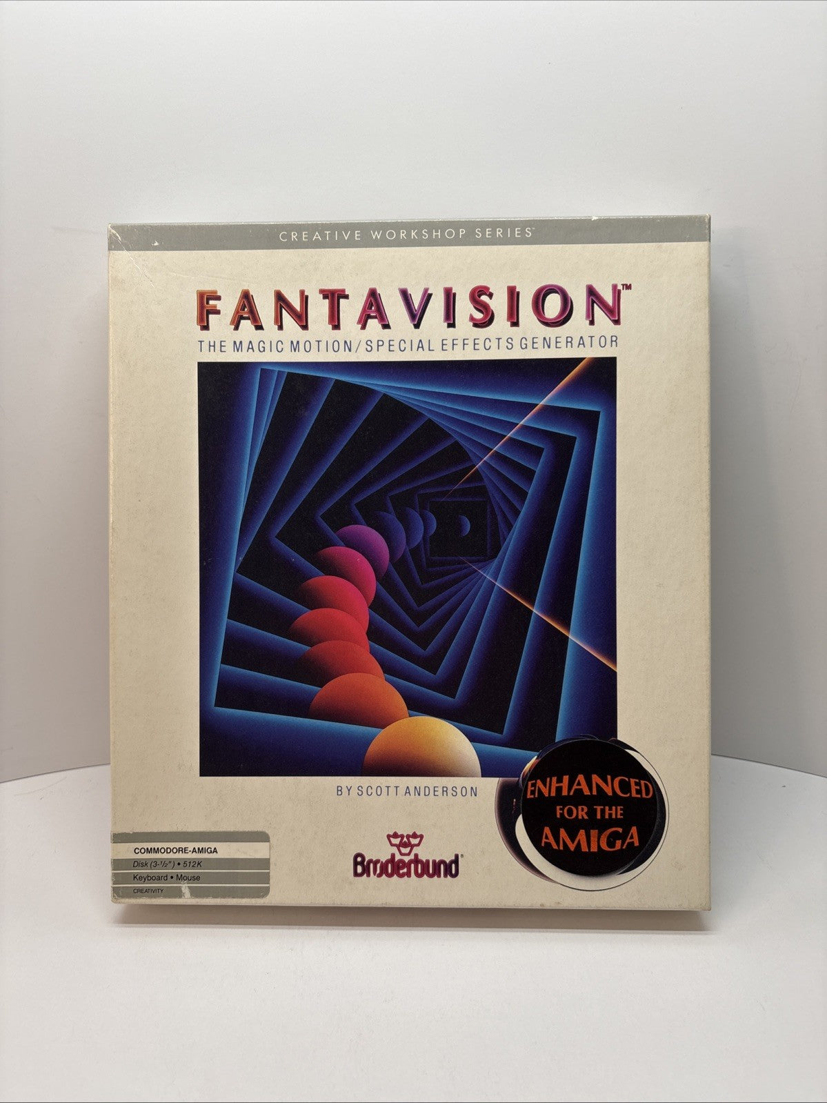 FANTAVISION by Broderbund for Amiga