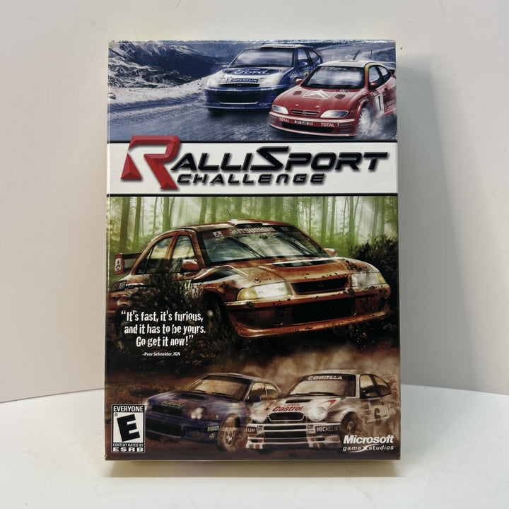RalliSport Challenge (PC, 2002, CD-ROM)  Complete In Small Box CIB