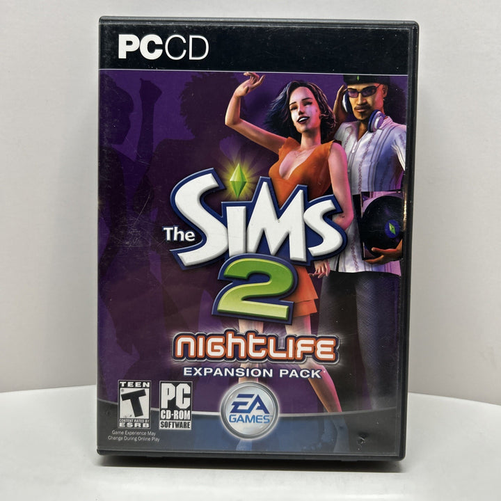 The Sims 2 Nightlife PC Game Expansion Pack 2005 Complete