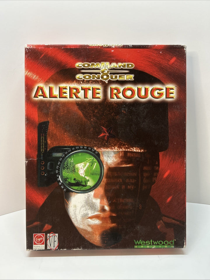 Command and Conquer Alerte rouge Big box - French Français 🇫🇷