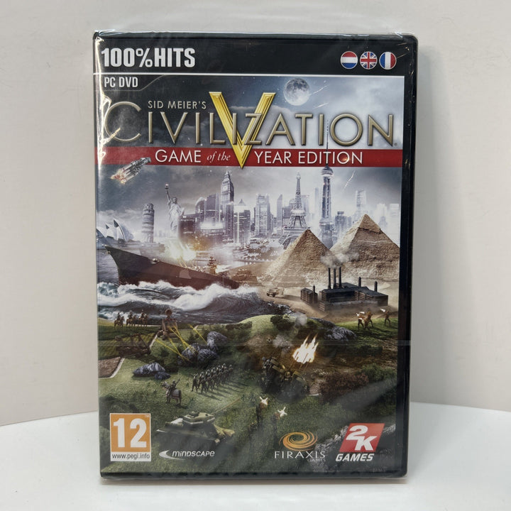 Sid Meier's Civilization V: Game of the Year Edition (PC DVD, 2011) Sealed