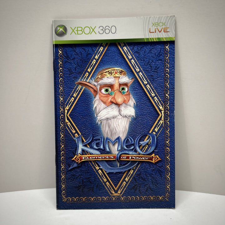KAMEO - XBOX 360 - INSTRUCTION MANUAL ONLY