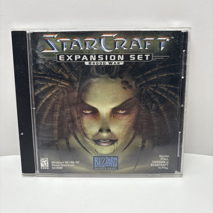 Starcraft Brood War Expansion Set (PC, 1998) CD-ROM Windows 95