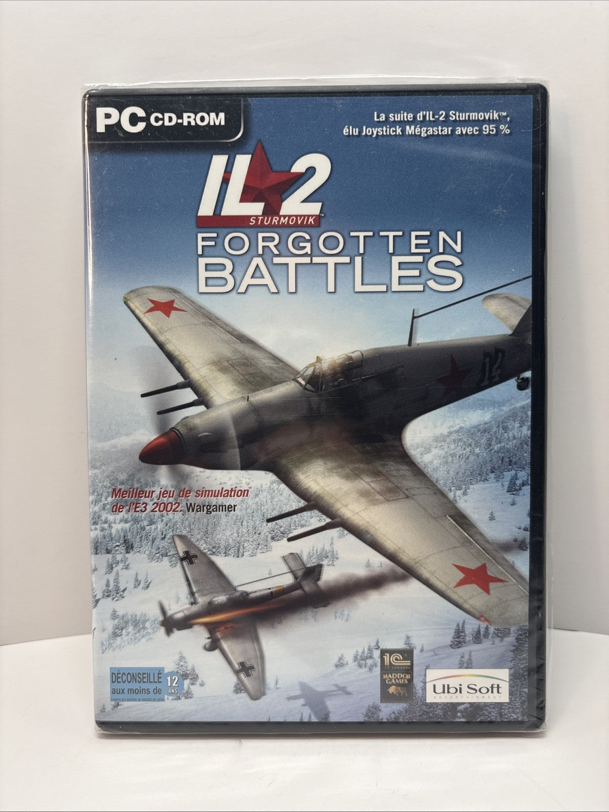 IL 2 Sturmovik Forgotten Battles (2002) PC CD-ROM - French Français - New Sealed