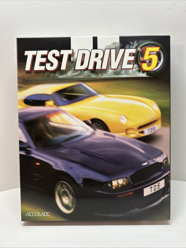 Test Drive 5 (1998) Racing Game Windows 95 / 98 - French Français