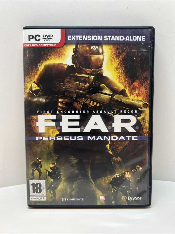 F.E.A.R.: Perseus Mandate (PC Dvd-Rom, 2007)  Excellent