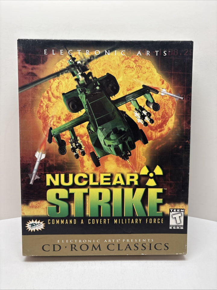 Nuclear Strike CD ROM Classics PC Game Big Box