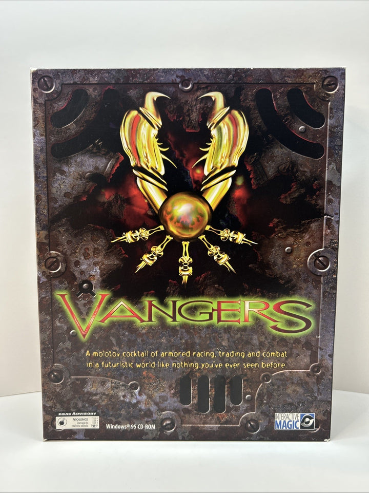 Vangers (PC, 1999) Big Box PC Rare HTF
