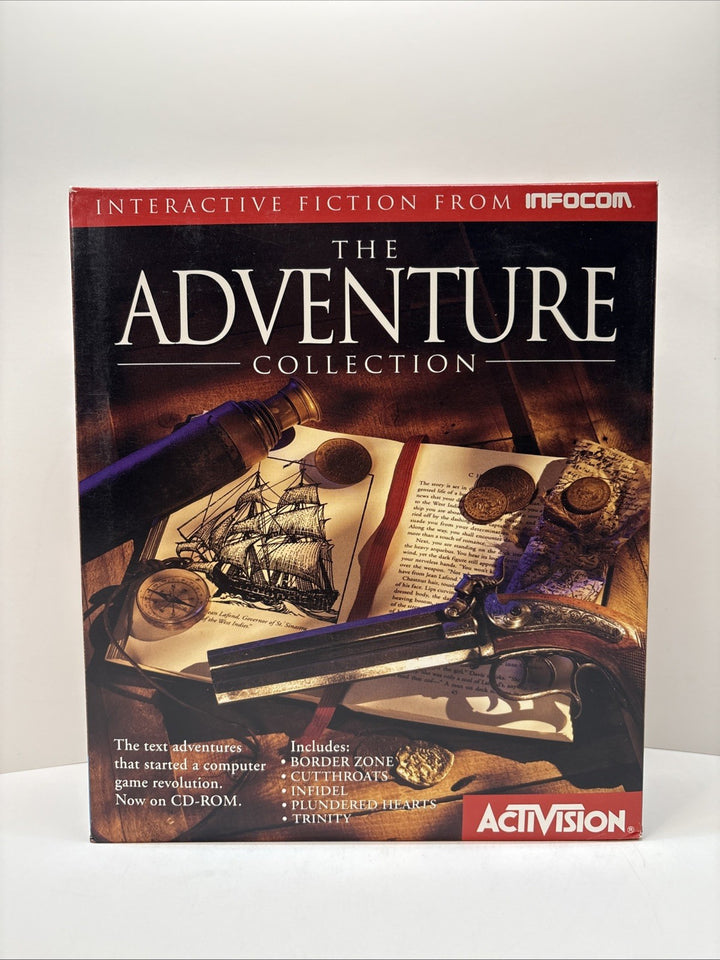Infocom Adventure Collection (1995) PC CD-ROM Big Box Complete Feelies