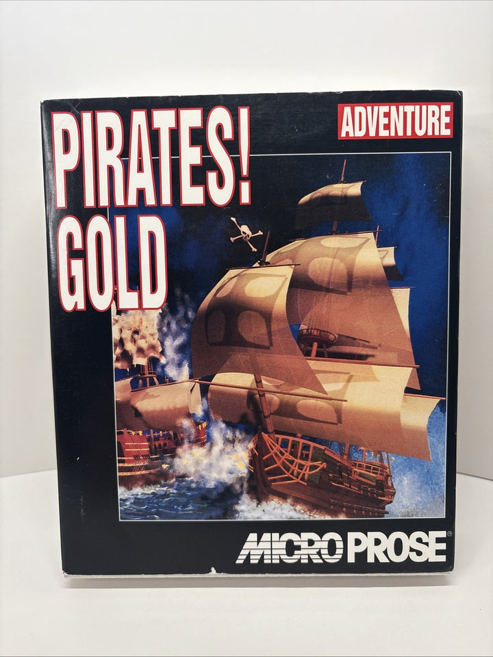 Pirates! Gold 1994 Microprose  Big Box Macintosh