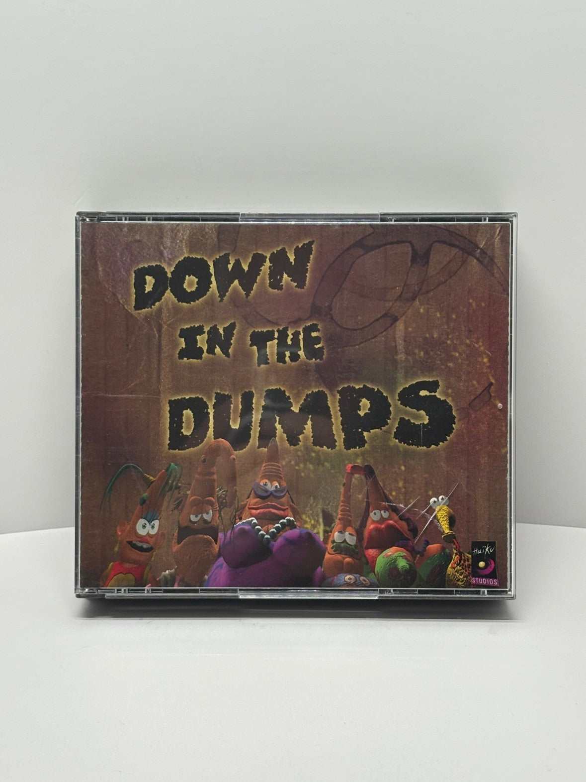 Down in the Dumps PC CD-ROM FR Jewel Case Haiku Studios Philips 1996 3 CD