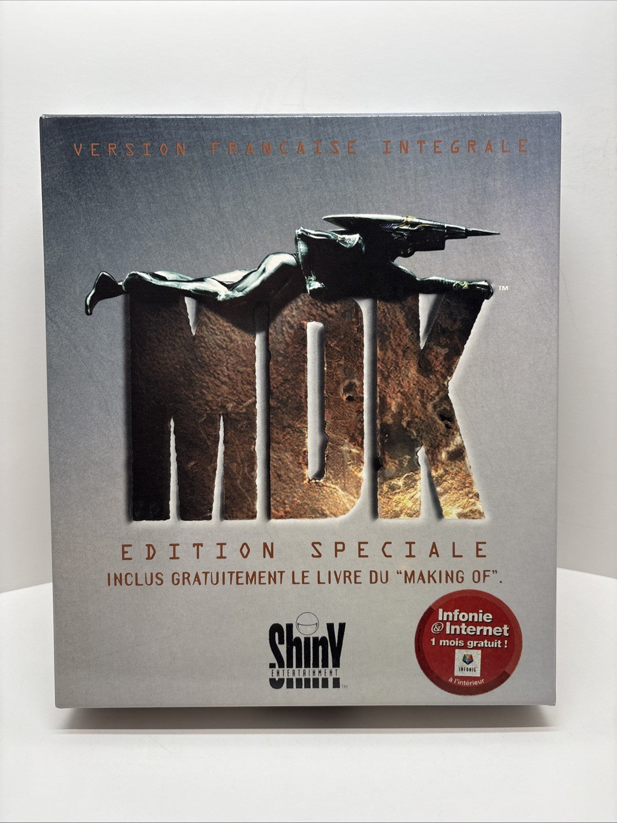 MDK SPECIAL EDITION, Shiny Entertainment  1997 PC CD-ROM, Big Box - French