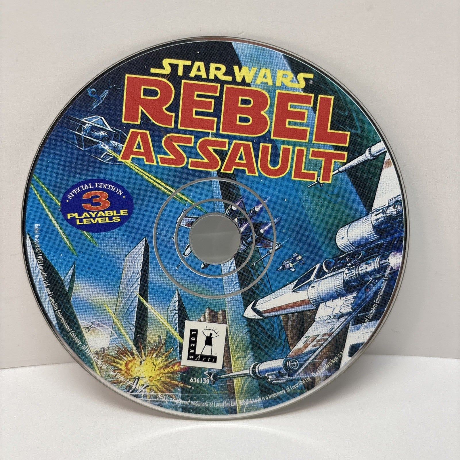 Star Wars Rebel Assault Special Edition (1993)  LucasArt - Disc Only