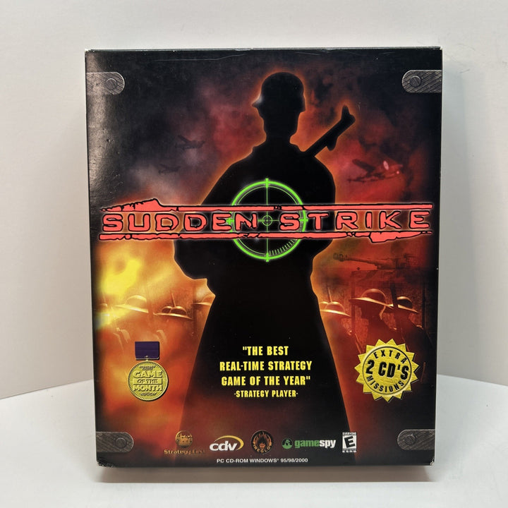 Sudden Strike Big Box PC 2000 - Box Only No Game