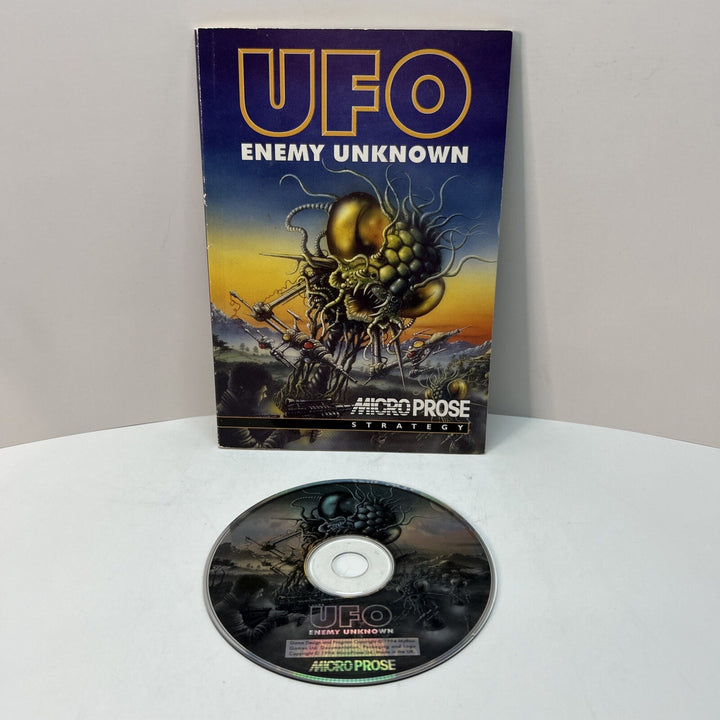 UFO Enemy Unknown, PC 1994 Microprose Loose Disc And Manual