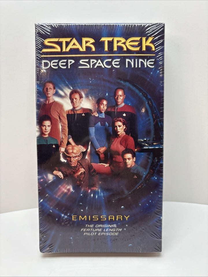 VHS Sealed Star Trek Deep Space Nine EMISSARY NOS Pilot Episode 1-2  1993 Show