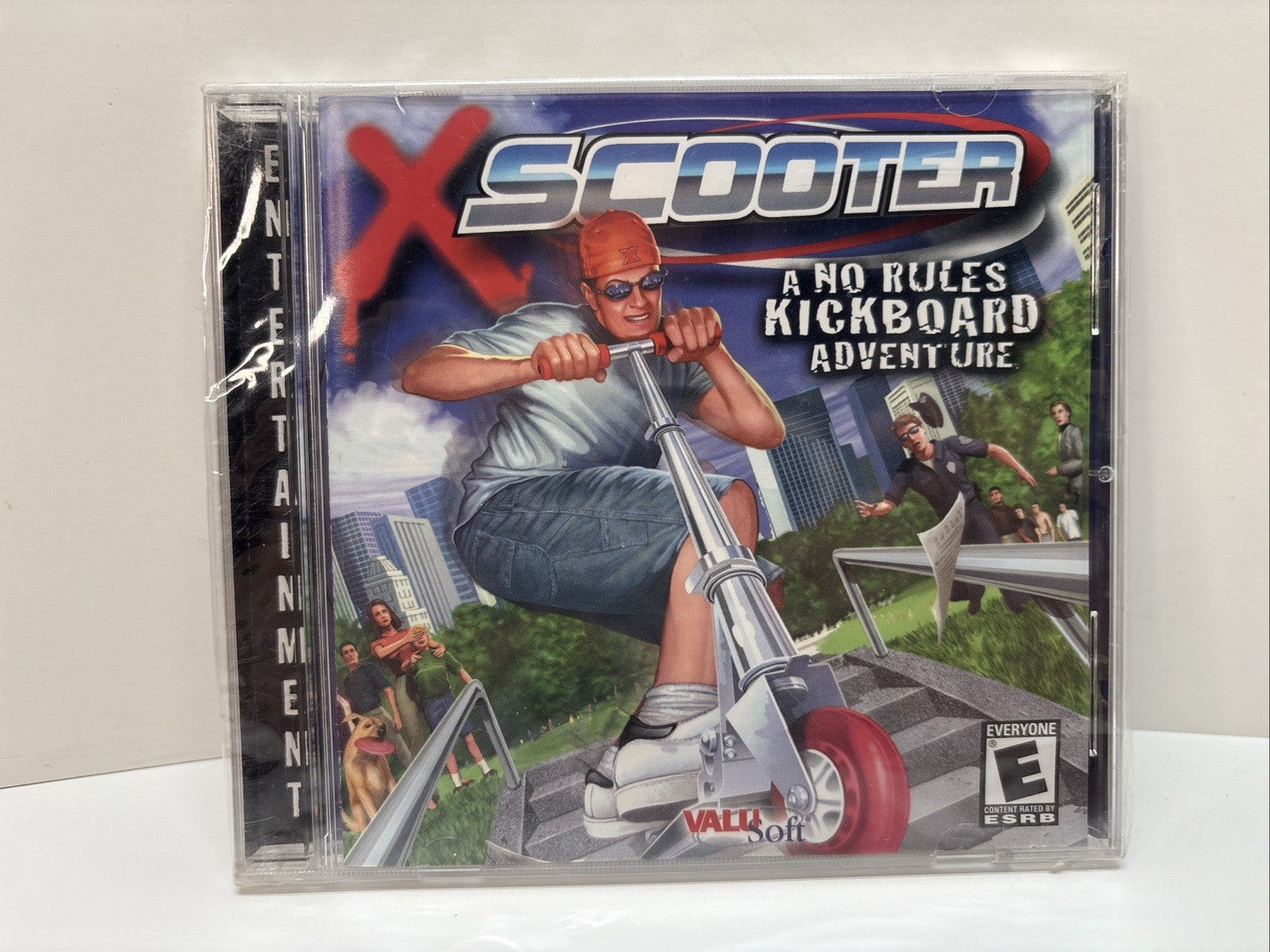 X Scooter no rules Kickboard Adventure - PC CD-ROM - Sealed In Jewel Case