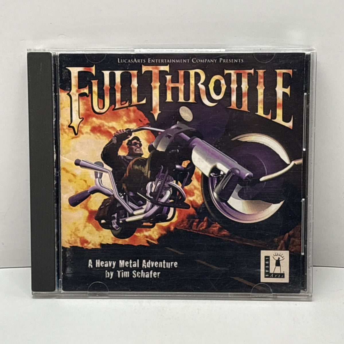 Full Throttle A Heavy Metal Adventure CD-ROM Computer Game Lucas Arts