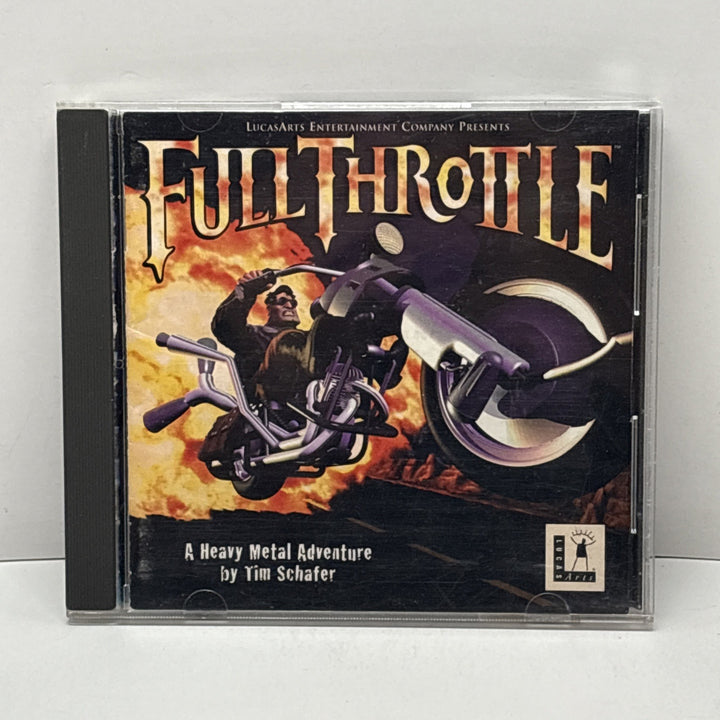 Full Throttle A Heavy Metal Adventure CD-ROM Computer Game Lucas Arts