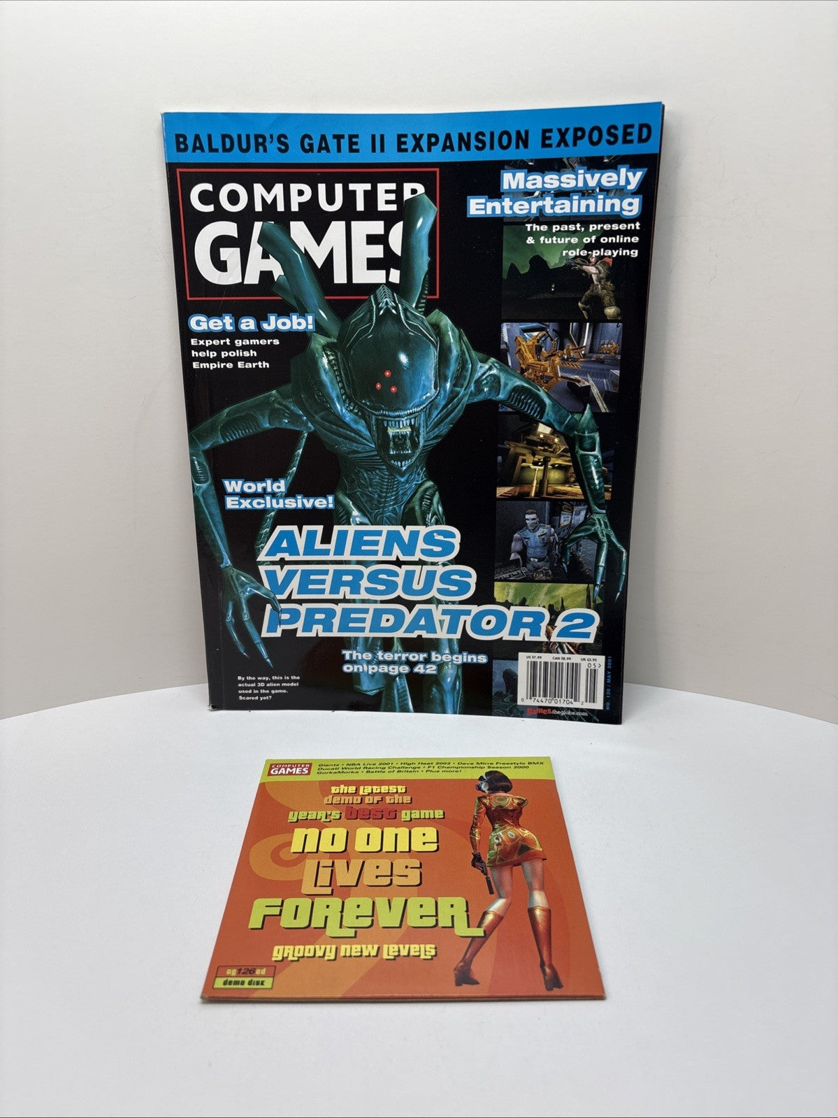 Computer Games Magazine May 2001 Issue 126 - with Demo Disc
