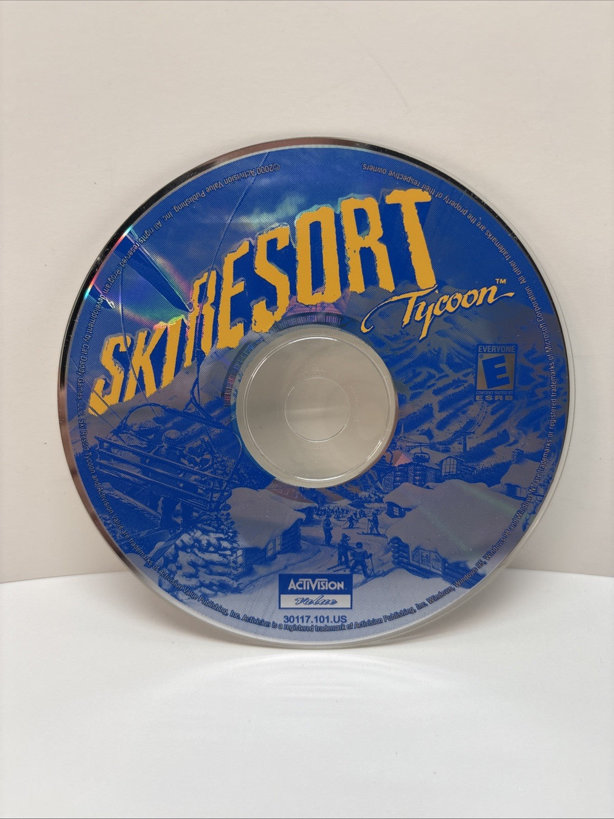 Ski Resort Tycoon PC CD-ROM Game 2001 Activision - Disc Only