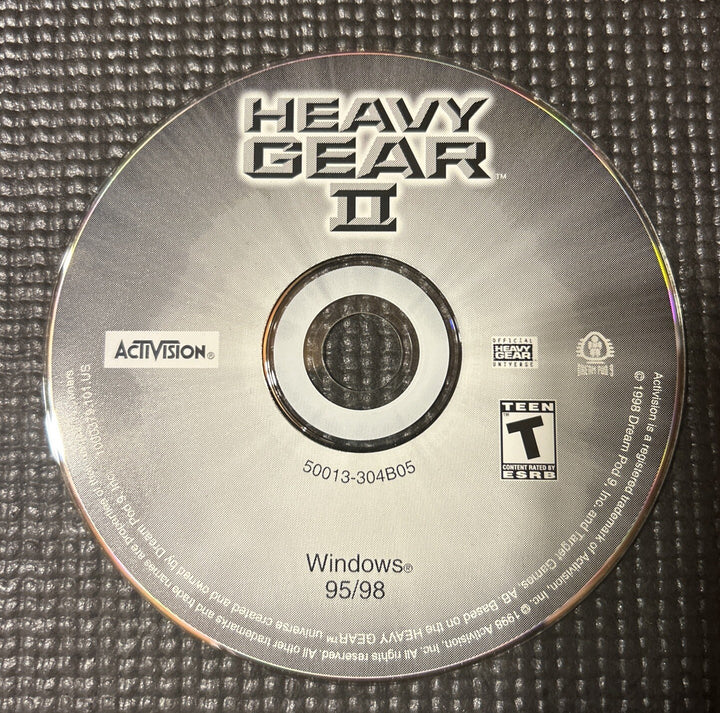 Heavy Gear II 2 Activision 1998 (PC, CD-ROM) - DISC ONLY