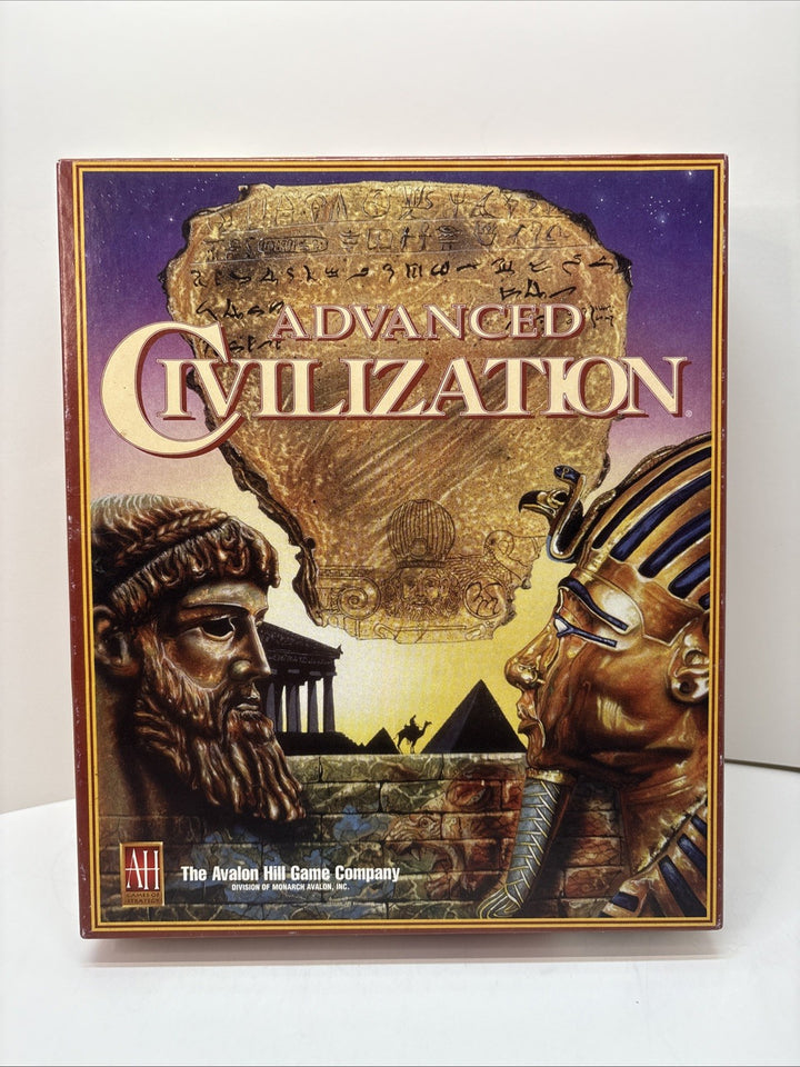 Avalon Hill's Advanced Civilization, 1996, Big Box, Complete